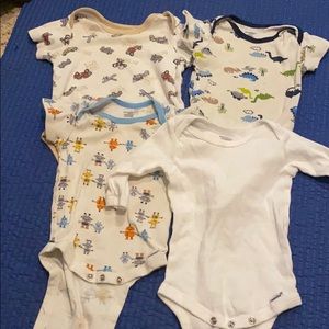 Set of 4 onesies